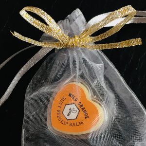 Wild Orange Balm, Gift Bag, Honey, Natural Beeswax Product