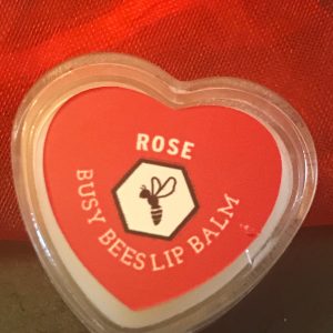 Rose Lip Balm, Honey, Natural Beeswax Product