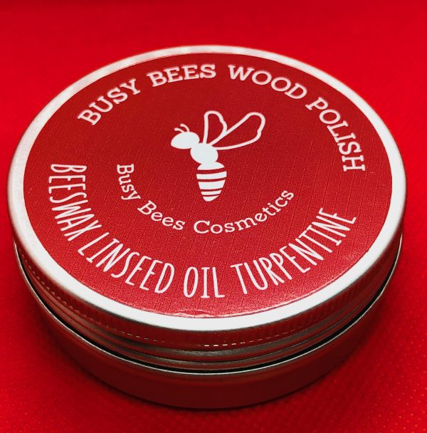 Busy Bees Wood Polish, Natural Products, Beeswax Linseed Oil