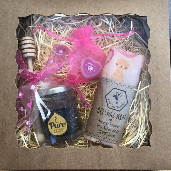 Mothers Day Hamper, Natural Beeswax Products, Honey, Lip Balm