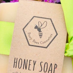 Beeswax & Honey Soap with Lemongrass & Eucalyptus Essential Oils 90g