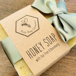 Beeswax & Honey Soap with Tea Tree & Rosemary