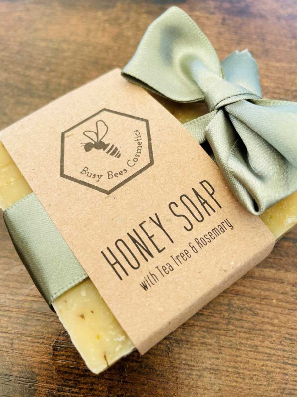 Beeswax & Honey Soap with Tea Tree & Rosemary