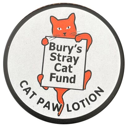 Bury's Stray Cat Fund - Cat Paw Lotion